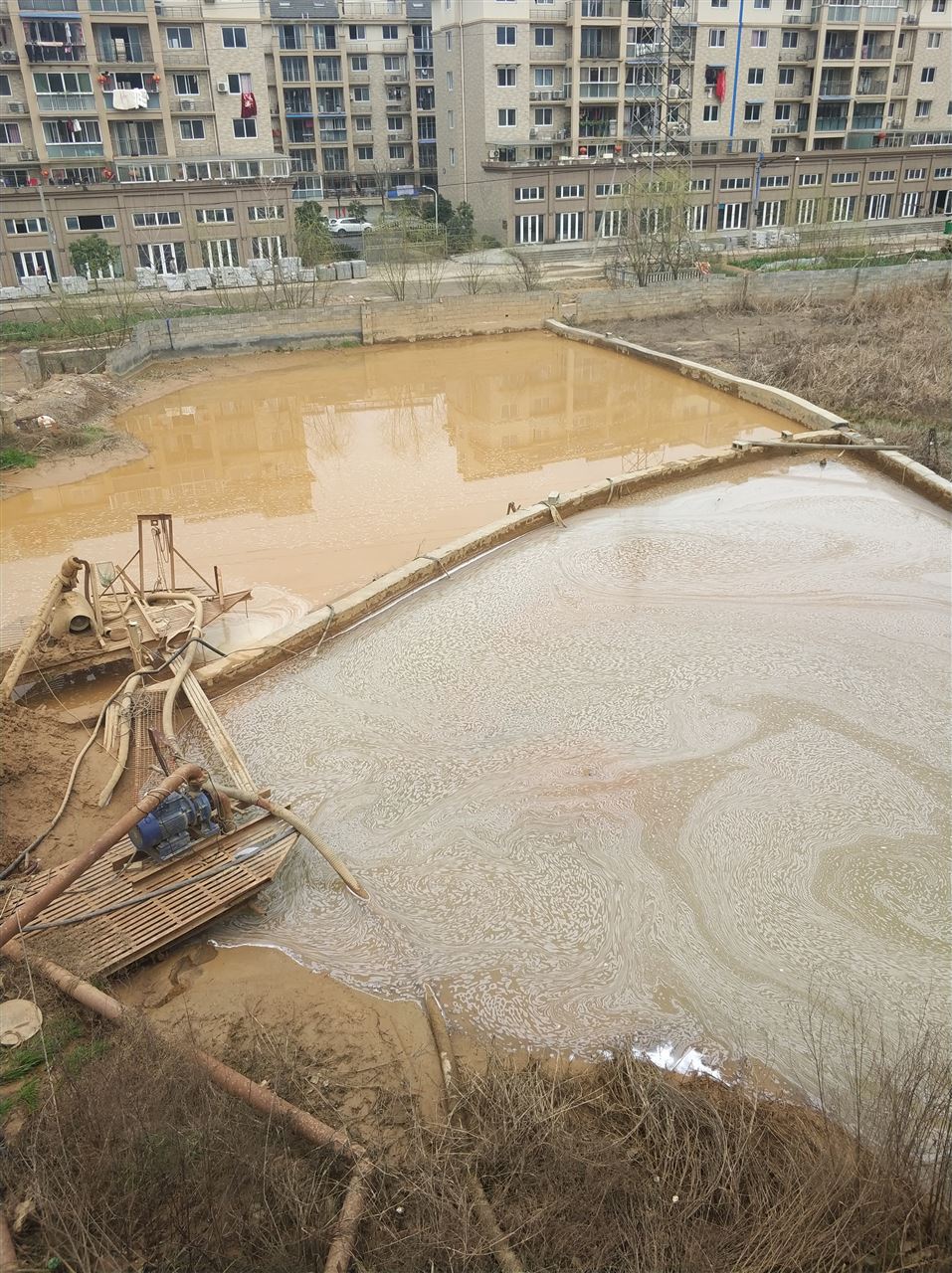临海沉淀池淤泥清理-厂区废水池淤泥清淤