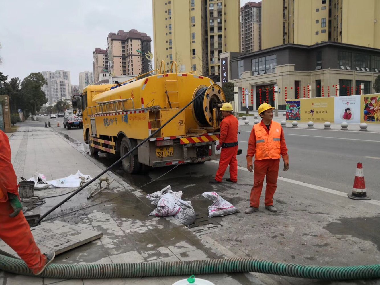 临海排污管道清淤-管道清洗