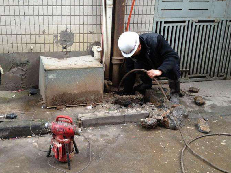 临海疏通下水道-洗菜池疏通